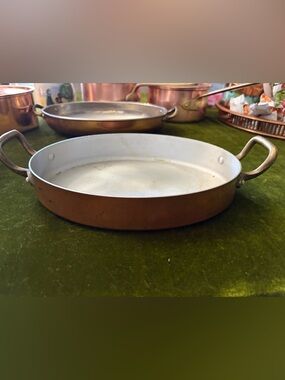 Copper-Finish Skillet Pan - Copper